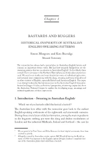 Chapter 1 Bastards and Buggers