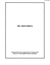 Rev. Arwyn Diesta