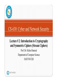 Stream Ciphers) Ppfdrof