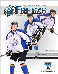 21 Matt Alfaro #22 Zak Zborosky #4 Cale Fleury