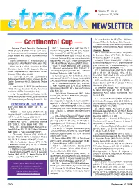 — Continental Cup — … Dnf—Africa (Henricho Bruintjies, Simon Magakwe, Emile Erasmus, Akani Simbine)
