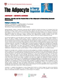 Abstract – Keynote Address