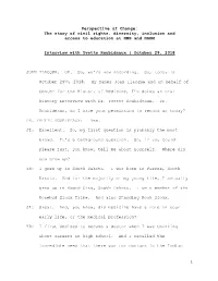 Interview Transcript