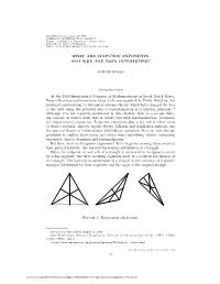 What Are Lyapunov Exponents, and Why Are They Interesting?