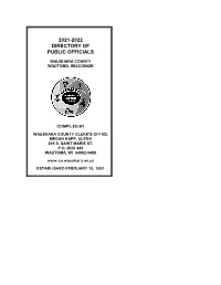 2021-2022 Directory of Public Officials