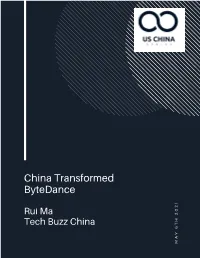 China Transformed Bytedance 1 2