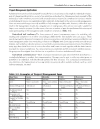 Project Management Applications