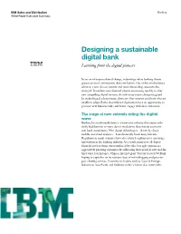 Designing a Sustainable Digital Bank Learning from the Digital Pioneers