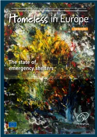 Homeless in Europe Spring 2019