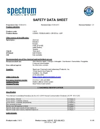 Safety Data Sheet