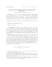 Dickson Polynomials of the Second Kind That Permute