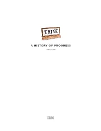 A History of Progress