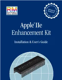 Apple Iie Enhancement Gives You....1 Flexibility and Convenience