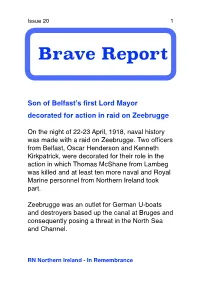 Brave Report Issue 20 Zeebrugge