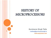 History-Of-Microprocessors.Pdf