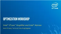 Optimization Workshop