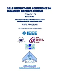 ICUAS'15 Content List