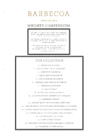 Whiskey Compendium
