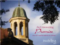Promise 2016-2017 Annual Report of Giving