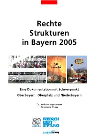 Rechte Strukturen in Bayern 2005