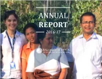 2016-2017 Annual Report