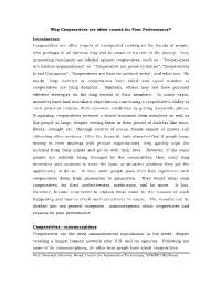 Cooperatives Misconceptions