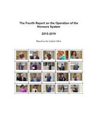 The Fourth Report on the Operation of the Honours System 2015-2019