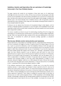 The Use and Abuse of Cambridge University's Ten-Year Divinity Statute