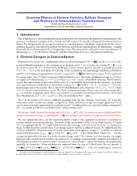 Summary Notes