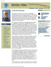 This Newsletter Is Available in Pdf Format