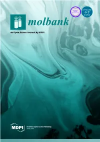 Molbank an Open Access Journal by MDPI CITESCORE 0.7 Molbank SCOPUS an Open Access Journal by MDPI