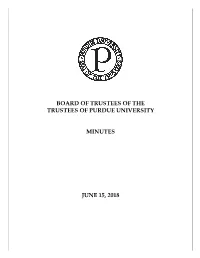 Board of Trustees of the Trustees of Purdue University