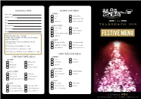 Festive Menu