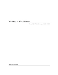 Section “Creating R Packages” in Writing R Extensions
