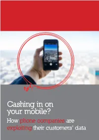 Cashing in on Your Mobile?