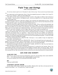 Field Trips and Outings Pow Wow 2000 -- Cub Scout Leaders Express