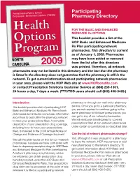 Health Options Program