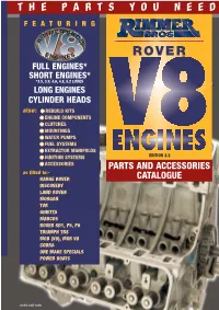 Rover V8 Engines