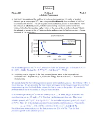 3-1 Adiabatic Compression