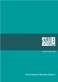Environment Baseline Report Scottish Sustainable Marine Environment Initiative
