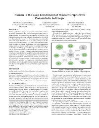 Human in the Loop Enrichment of Product Graphs with Probabilistic Soft Logic