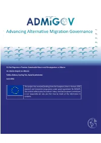 Advancing Alternative Migration Governance