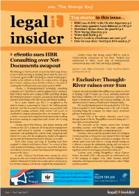 Esentio Sues HBR Consulting Over