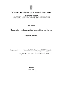 Composite Event Recognition for Maritime Monitoring