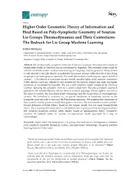 Higher Order Geometric Theory of Information and Heat Based On
