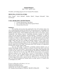 Development of Integrated Wine Grape Production 1
