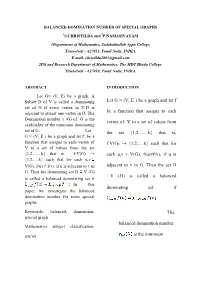 (V, E ) Be a Graph and Let F Be a Function That Assigns to Each Vertex of F:V(G) → {1,2,.....K} Such That for V to a Set of Values from the Set {1,2