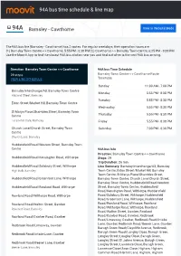 94A Bus Time Schedule & Line Route