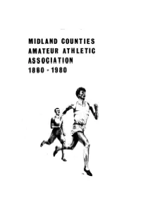 MCAA Centenary Booklet 1880 to 1980.Pdf