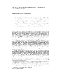 Patterns of Intersectional Motivations Across the Resistance*
